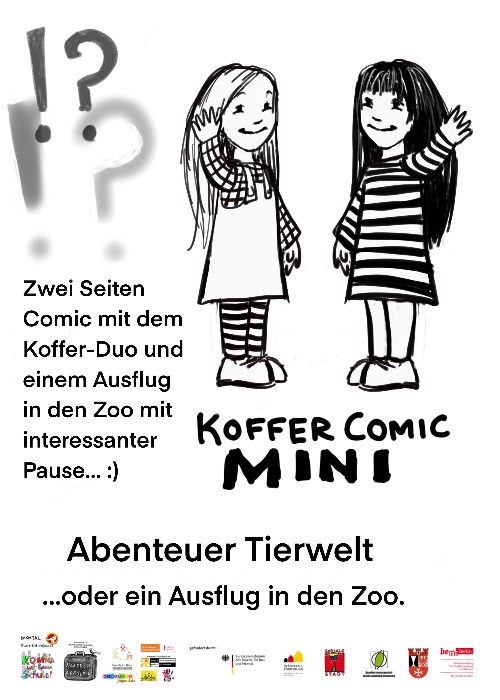 Koffer Mini Comic Abenteuer Tierwelt